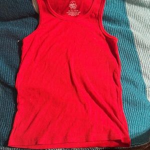 red tank top size XL (14-16)